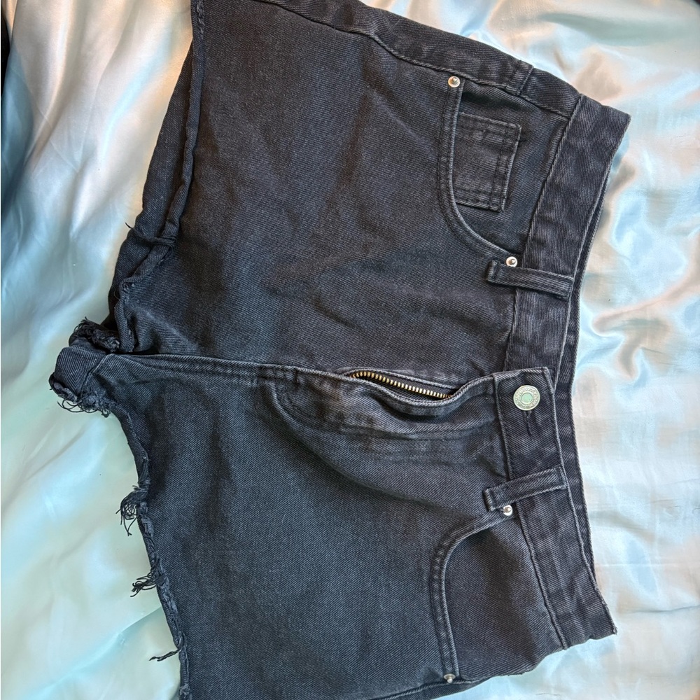 SHEIN Dark Denim Jean Shorts